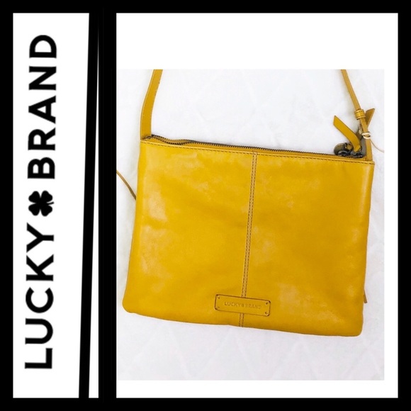 Lucky Brand Handbags - Lucky Brand Marigold Leather Crossbody Bag